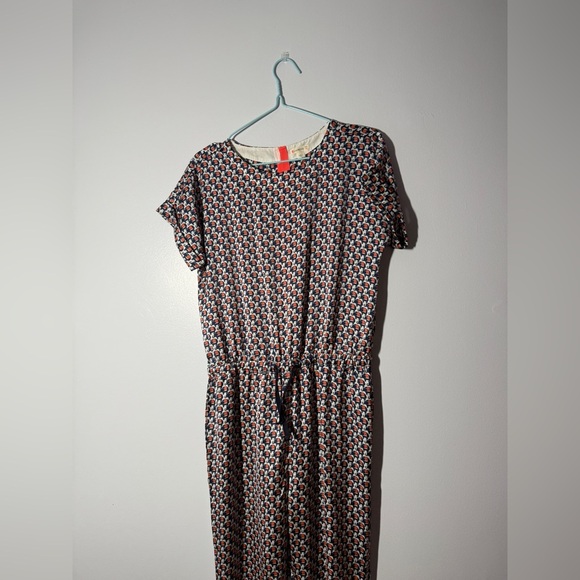 J.Crew Crewcuts Elephant Print Full Length Jumpsuit Size 16 - Picture 2 of 6